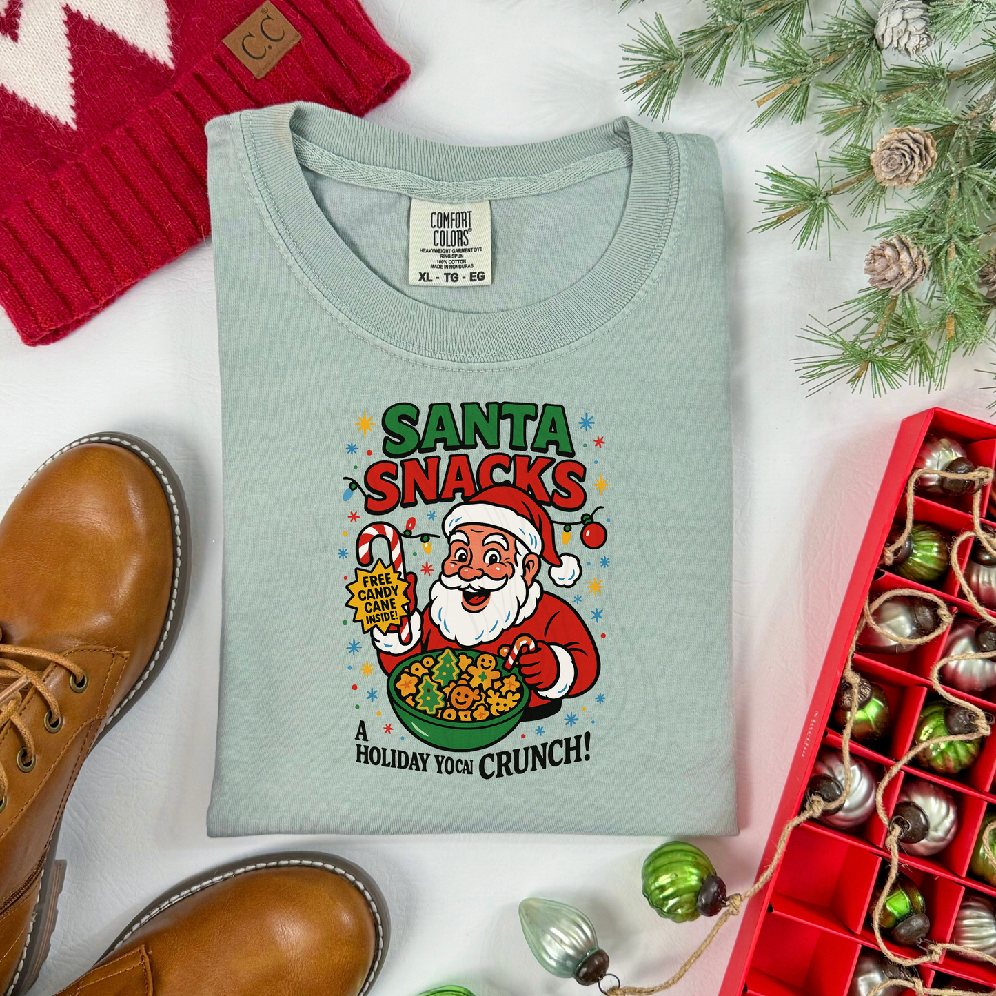 Santa Snacks Transfer