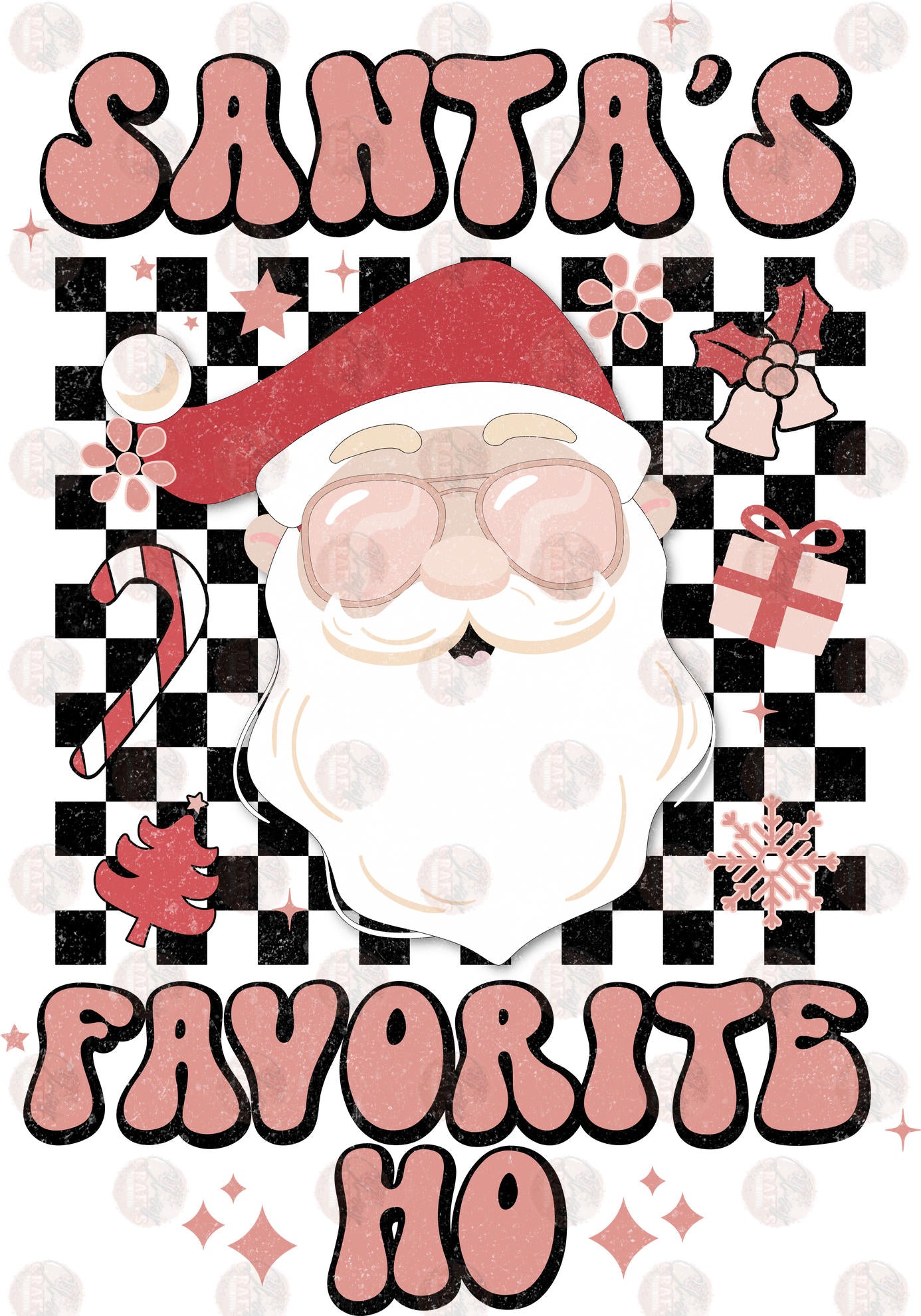 Santa's Favorite Ho - Sublimation Transfer