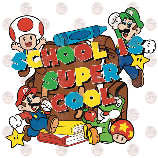 School Is Super Cool Transfer