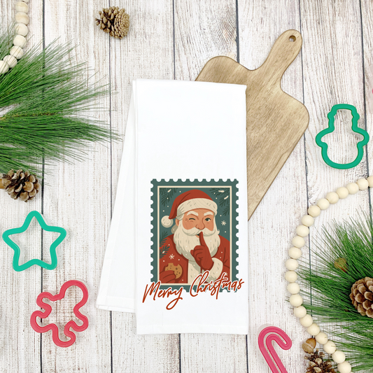 Secret Santa Tea Towel Transfer