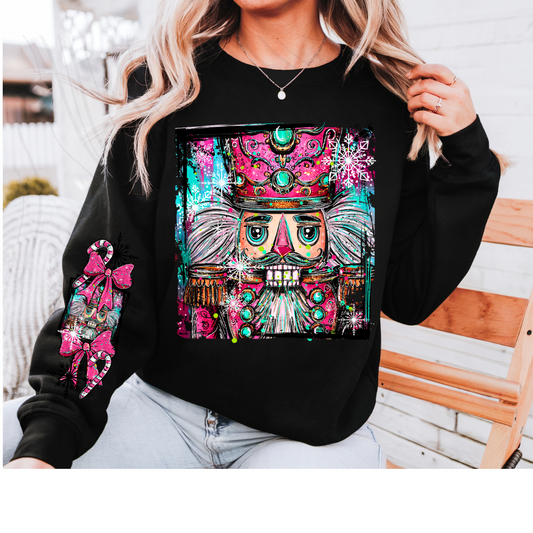 Selfie Nutcracker Transnfer With Sleeve