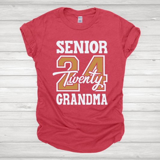 Senior Grandma White Transfer