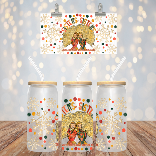 Sisters Sisters Libbey Wrap 16 Oz Transfer