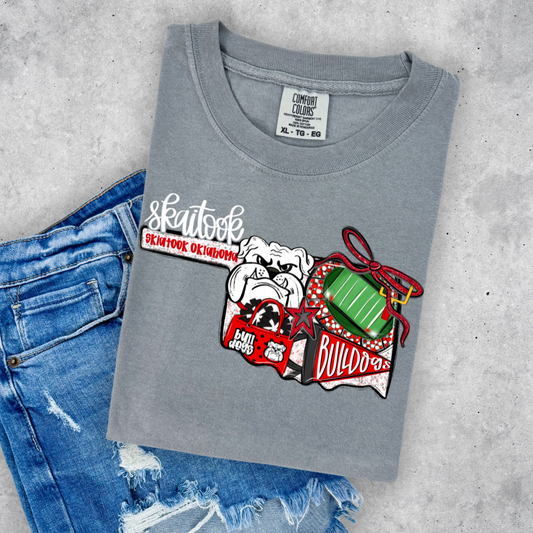 Skiatook Bulldogs Game Day Coquette Transfer