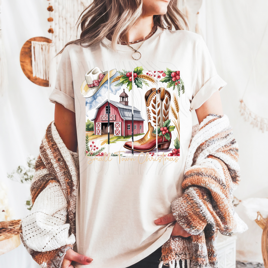Small Town Christmas Transfer