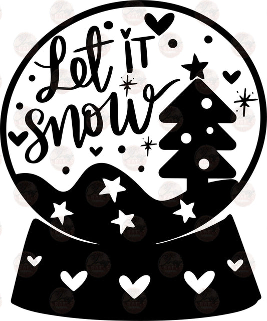 Snow Globe - Sublimation Transfer