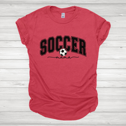 Soccer Mama Black Transfer