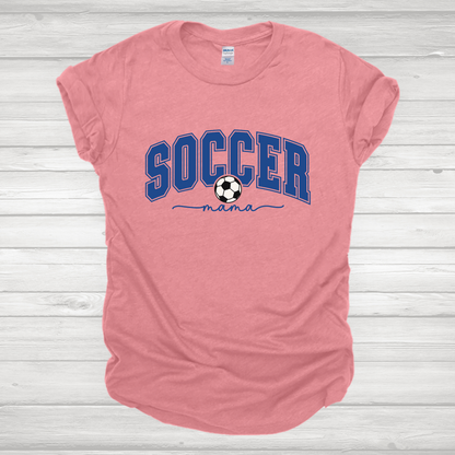 Soccer Mama Blue Transfer