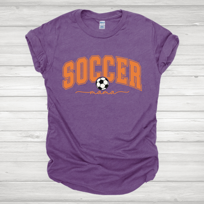 Soccer Mama Orange Transfer