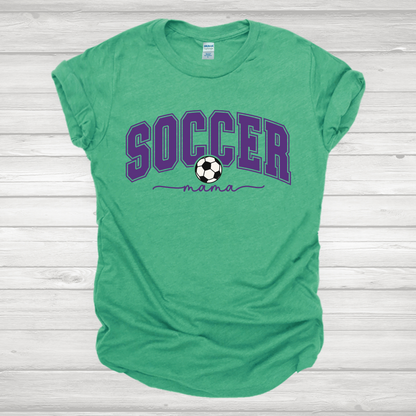 Soccer Mama Purple Transfer