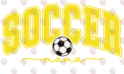 Soccer Mama Yellow Transfer