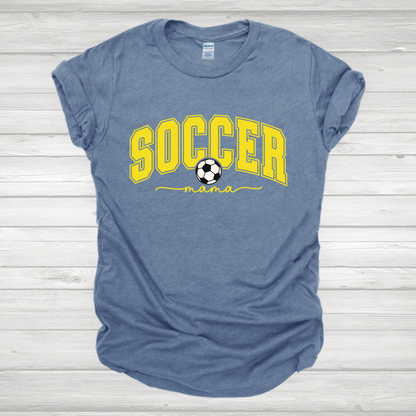 Soccer Mama Yellow Transfer