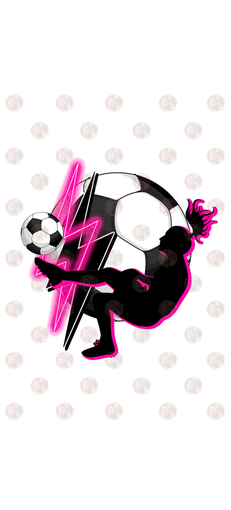 Soccer Girl Pocket Transfer