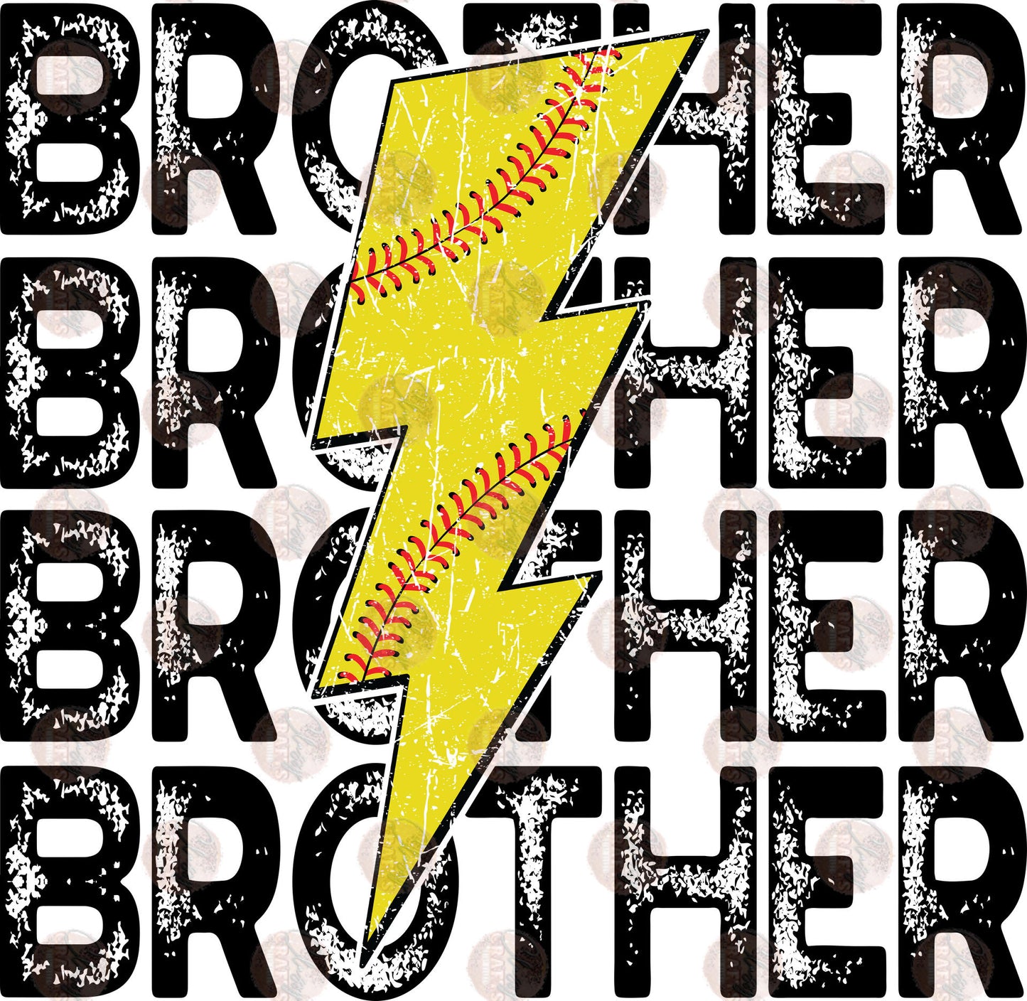 Softball Brother Bolt Transfer