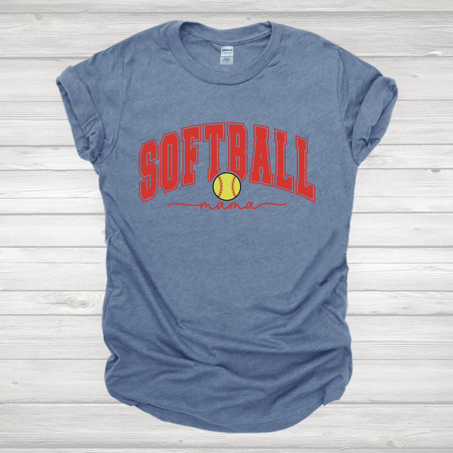 Softball Mama Red Transfer