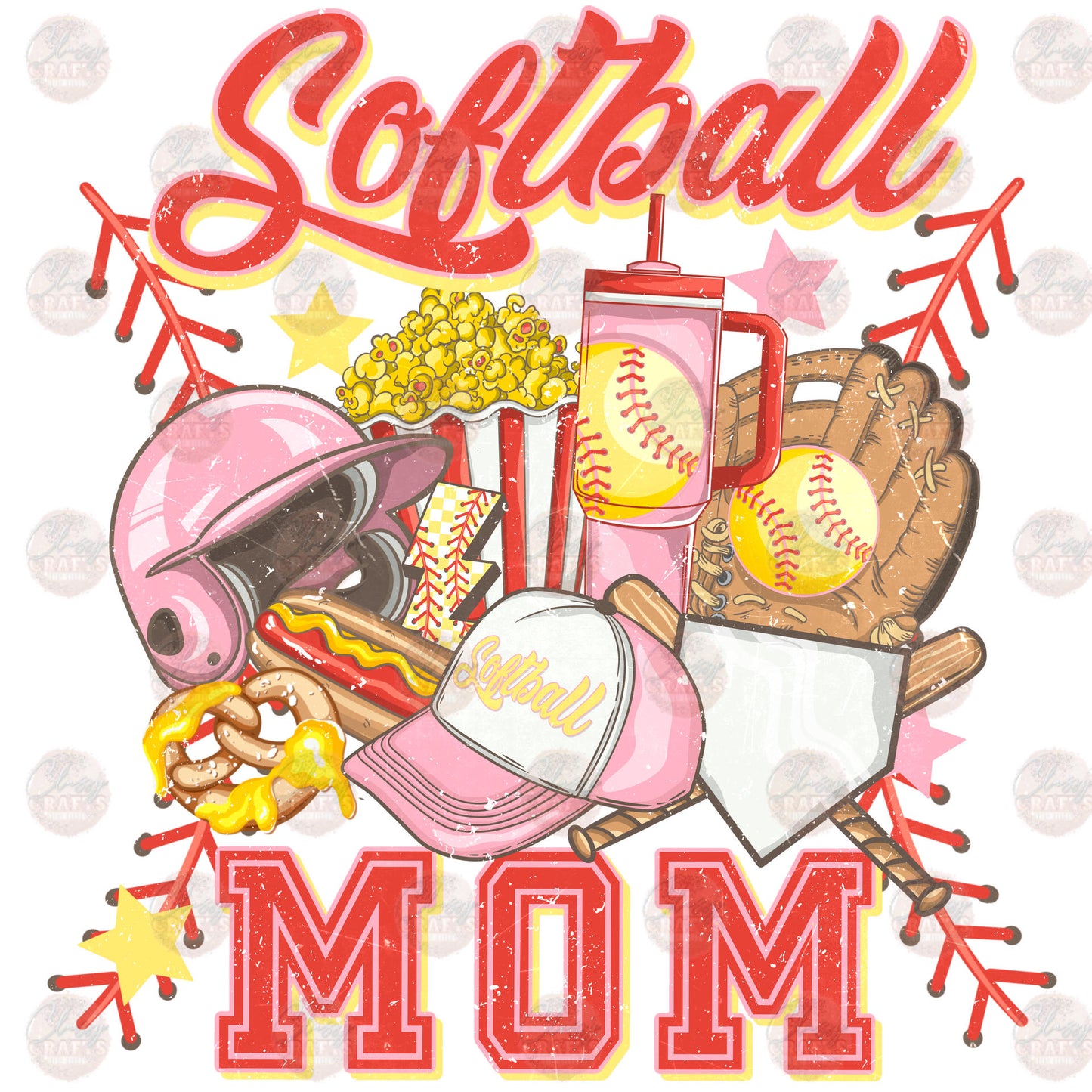 Softball Mom Mute Transfer