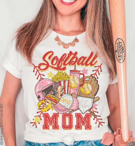 Softball Mom Mute Transfer