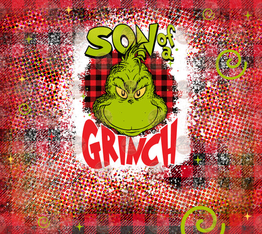 Son Grump Tumbler Wrap - Sublimation Transfer