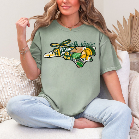 South Johnston Trojans Game Day Coquette Transfer