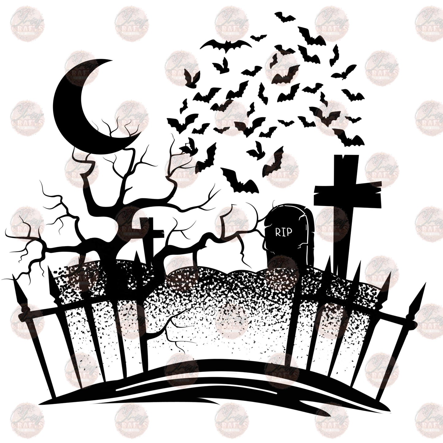 Spooky Graveyard Transfer