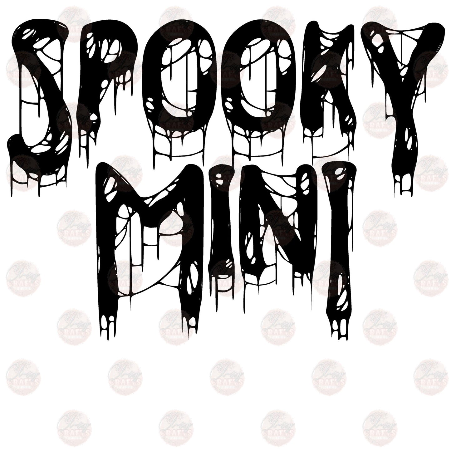 Spooky Mini Web - Sublimation Transfer