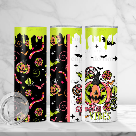 Spooky Slime Tumbler Transfer