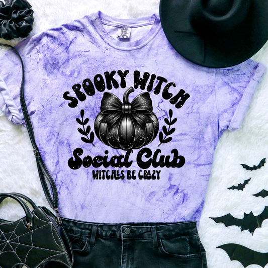Spooky Witch Social Club Transfer