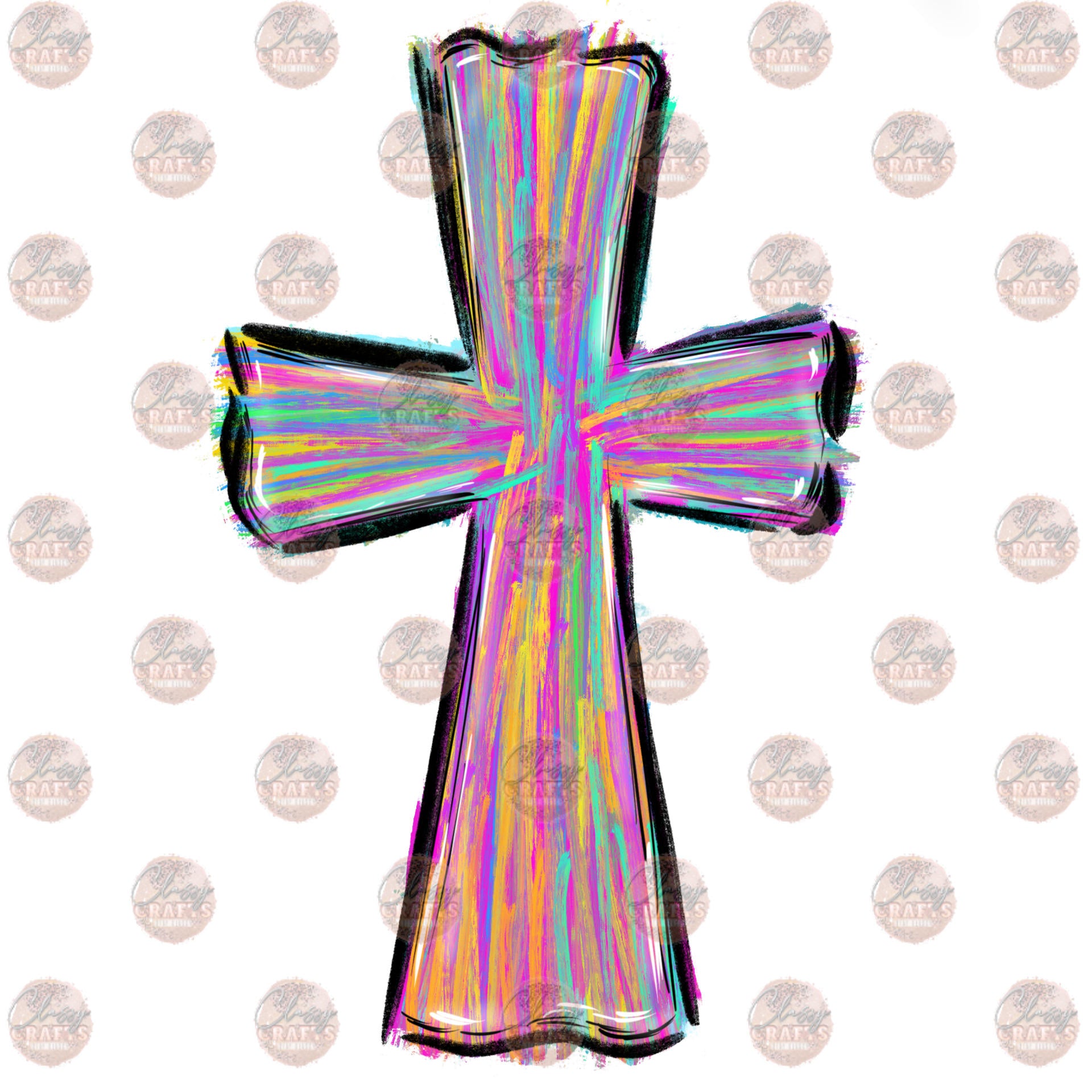 Spring Cross Transfer – Classy Crafts