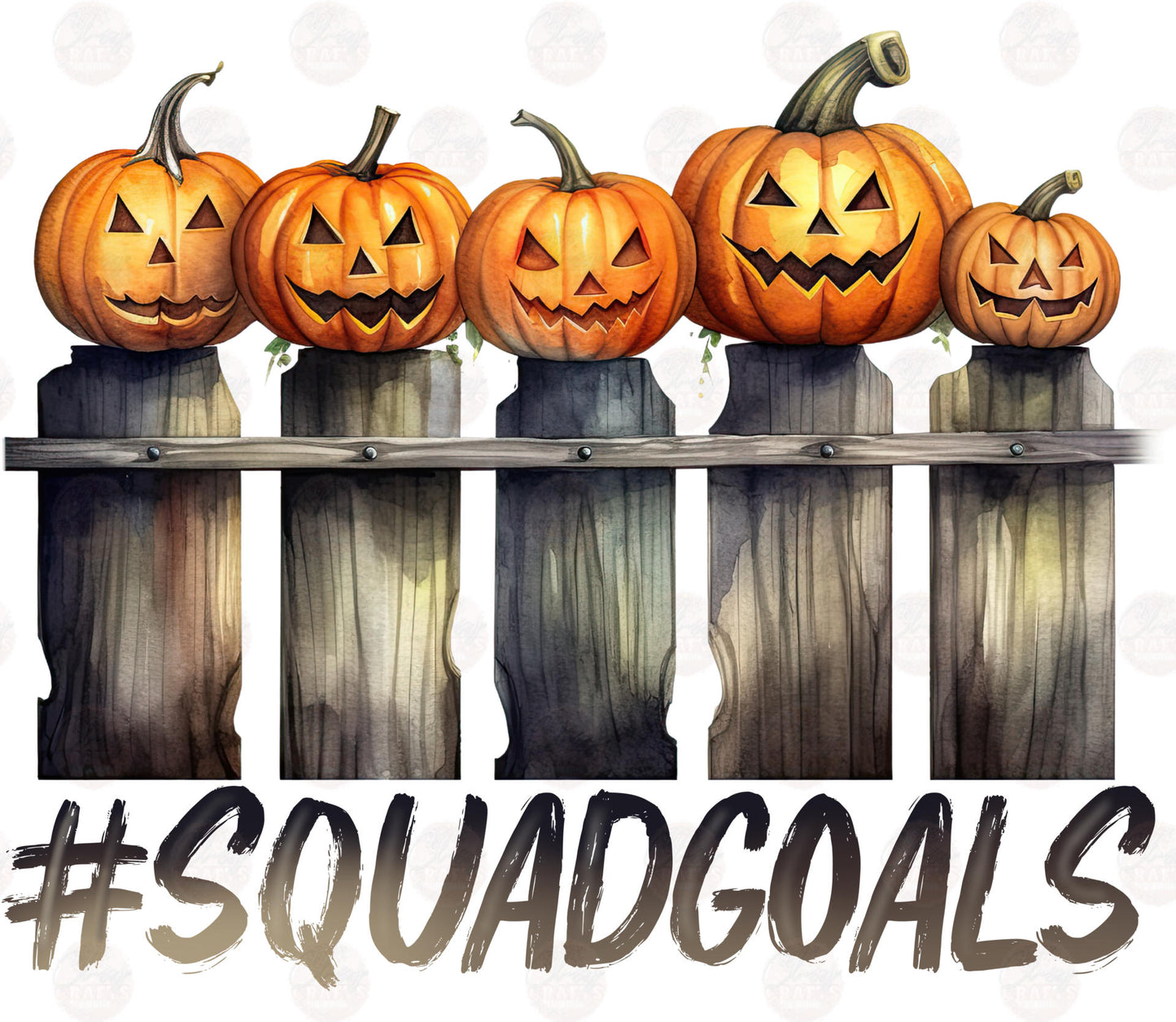 Squad Goals Halloween Transfer