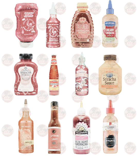 Sriracha Sauce Transfer