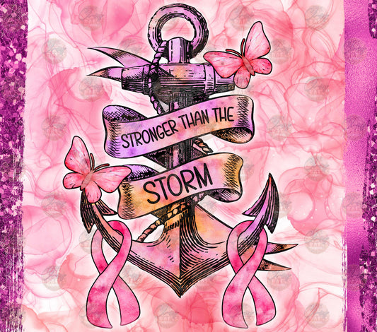 Stronger Than The Storm BCA Tumbler Wrap - Sublimation Transfer