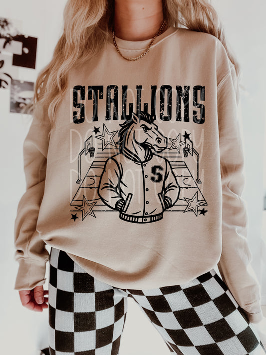 Stallions Basketball Letterman Transfer