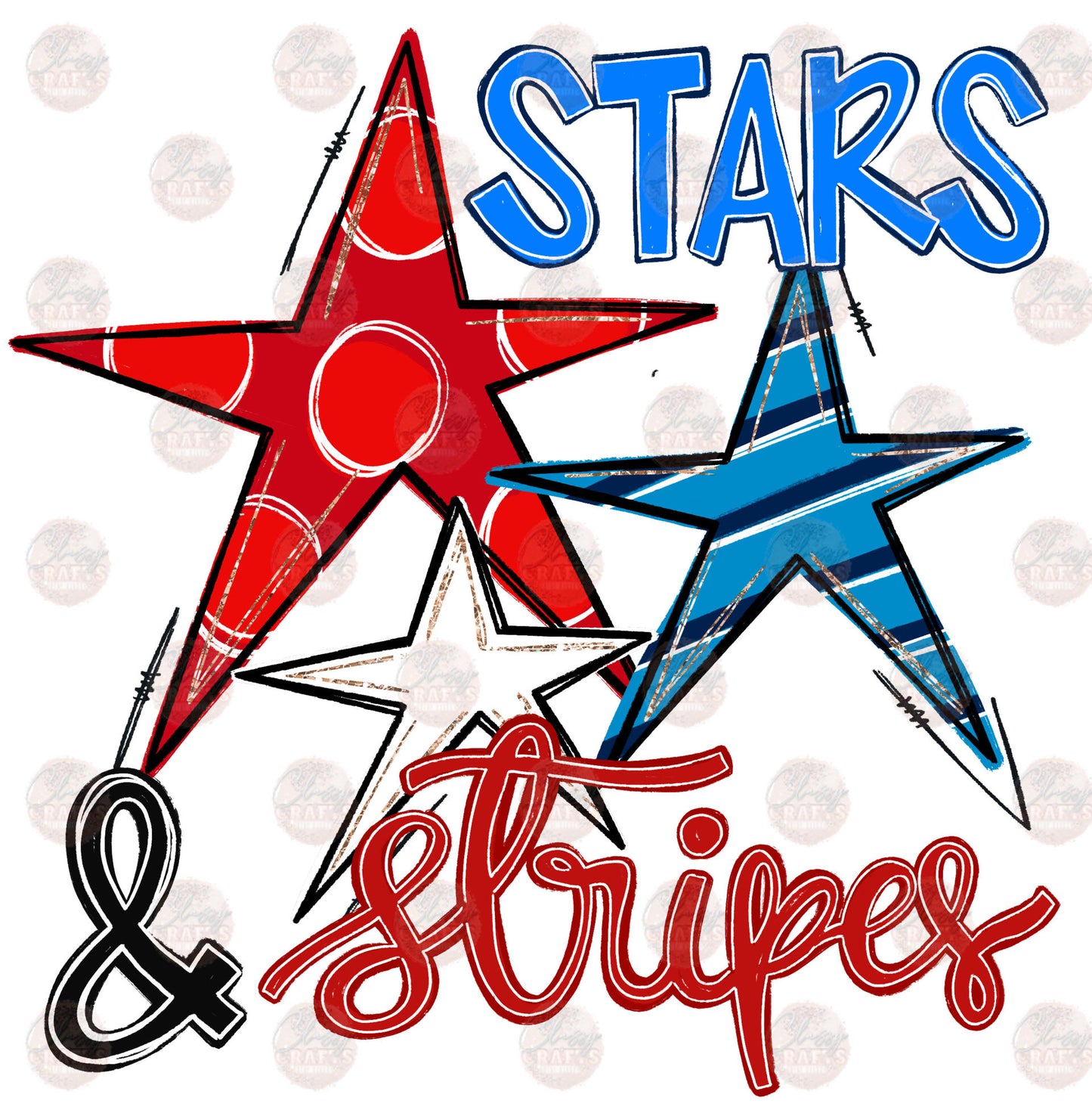 Stars And Stripes Transfer