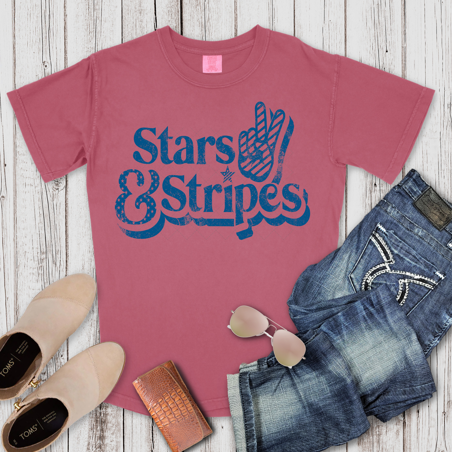 Stars & Stripes Transfer