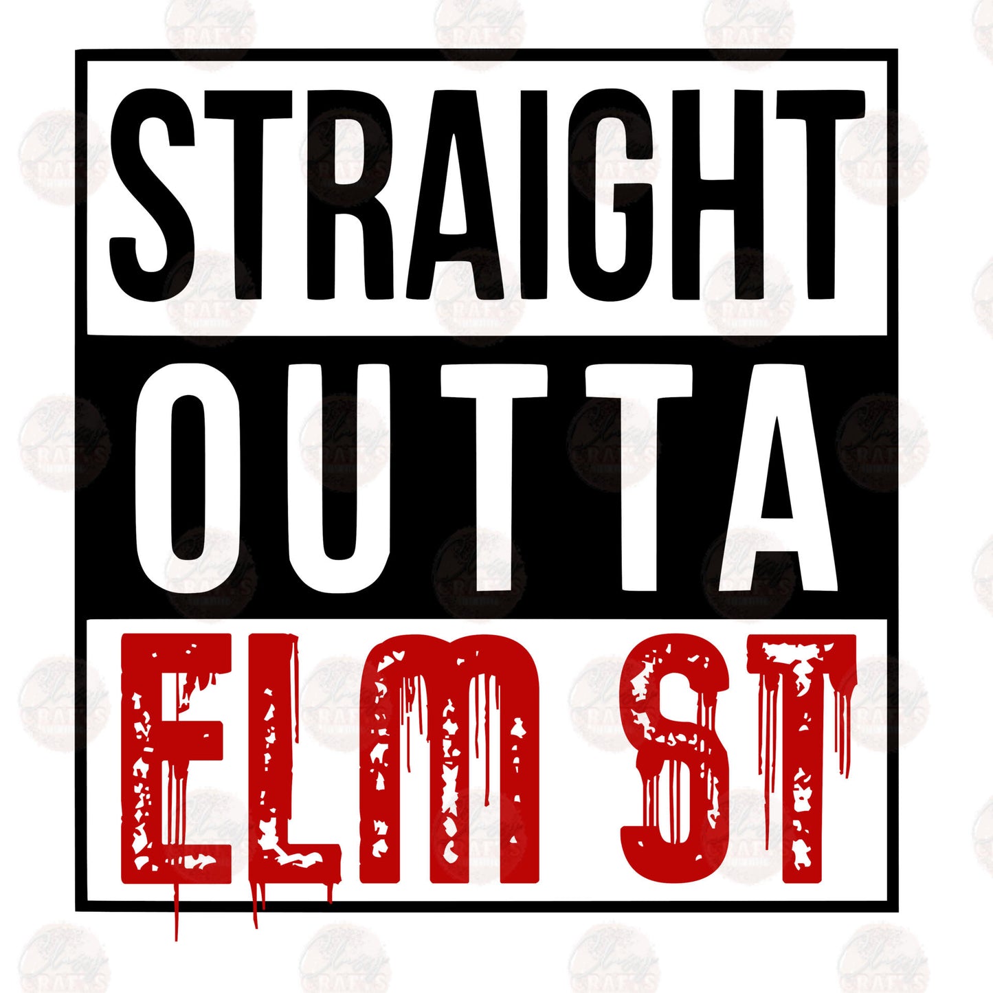 Straight Outta Elm Street Transfer