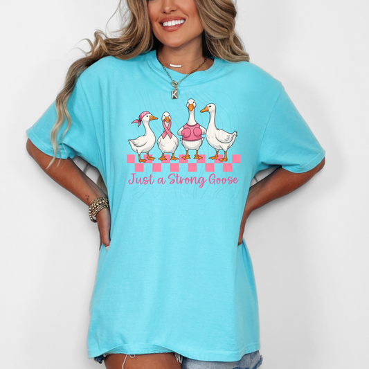 Strong Goose Pink Transfer