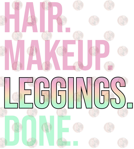 Summer Leggings Transfer