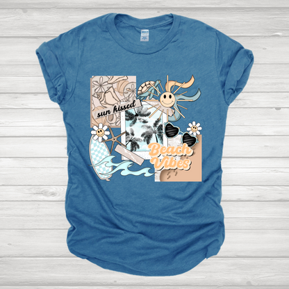 Sun Kissed Retro Beach Vibes Transfer