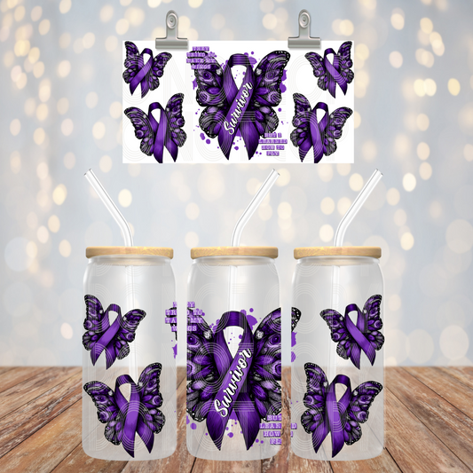 Survivor 16oz Libbey Wrap Transfer