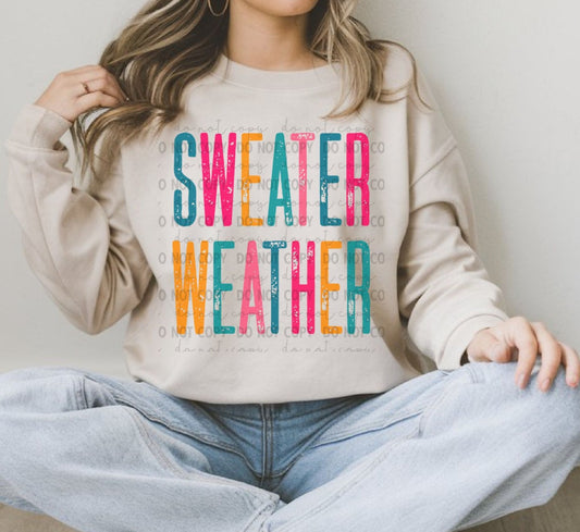 Sweater Weather Transfer