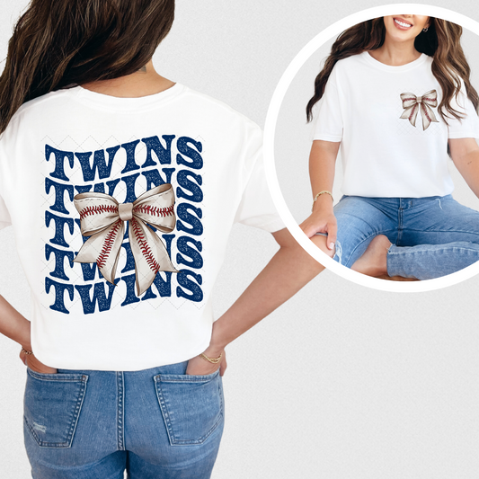 Twins Coquette Transfer ** TWO PART* SOLD SEPARATELY**