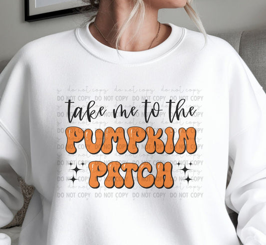 Take Me To The Pumpkin Patch Transfer