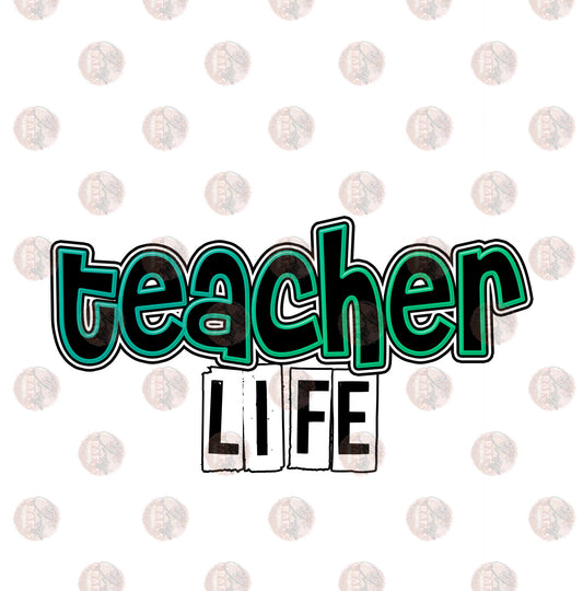 Teacher Life Matching Pocket - Sublimation Transfer