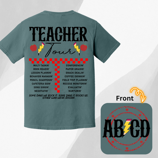 Teacher Tour  ** TWO PART* SOLD SEPARATELY**