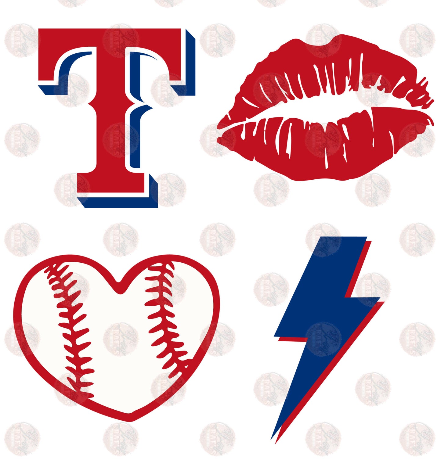 Texas Baseball Collage Transfer