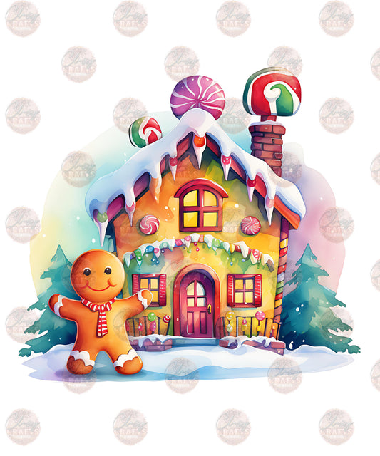 The Gingerbreads House - Sublimation Transfer