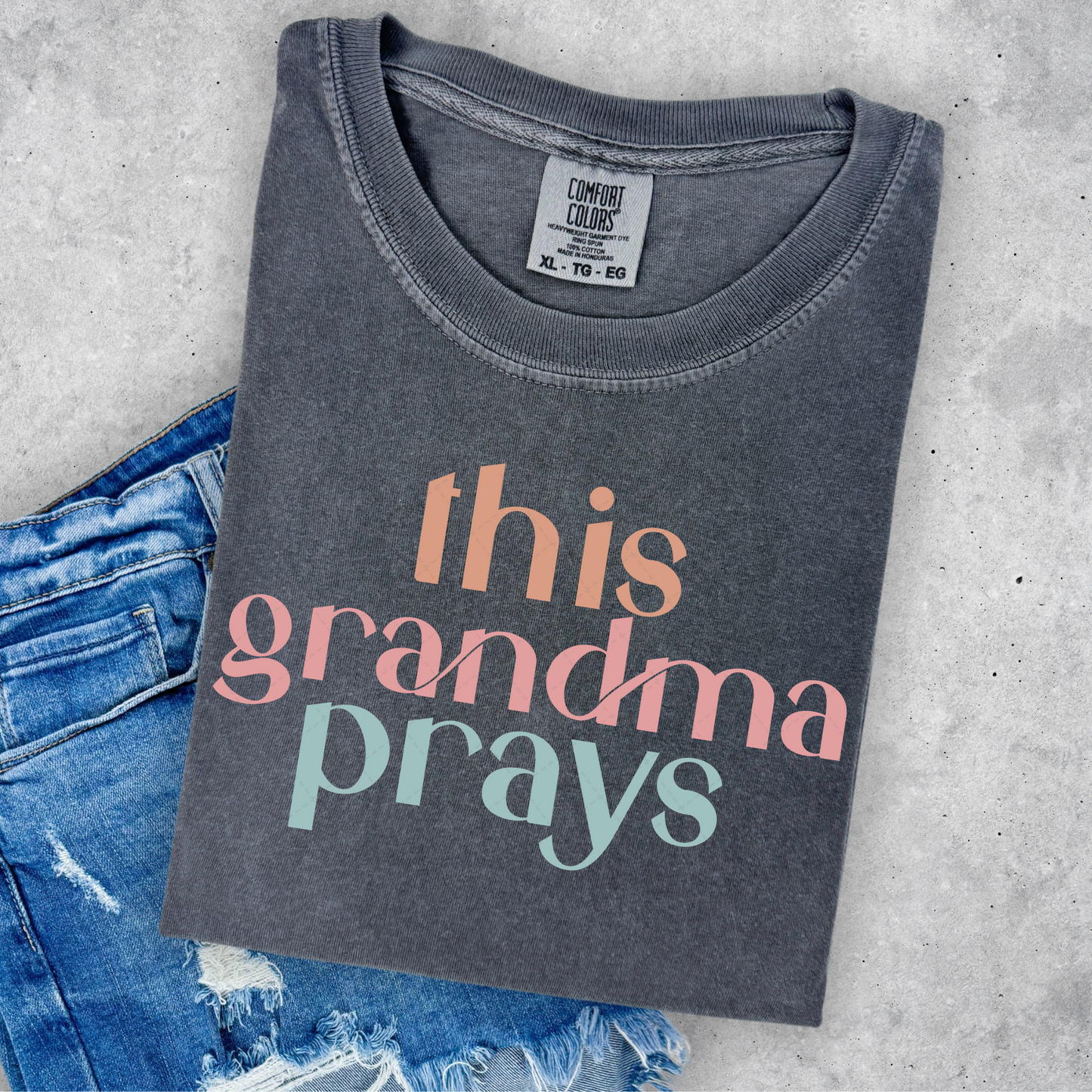 This Grandma Prays Transfer