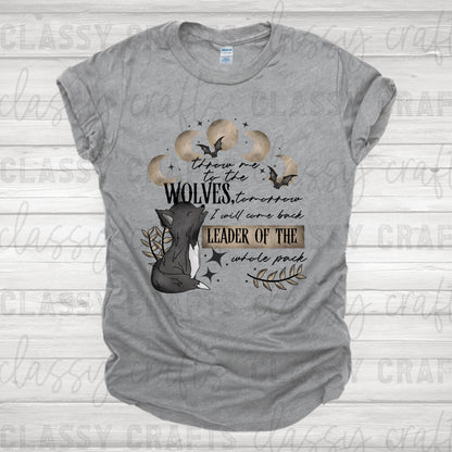 Throw Me to the Wolves Transfer