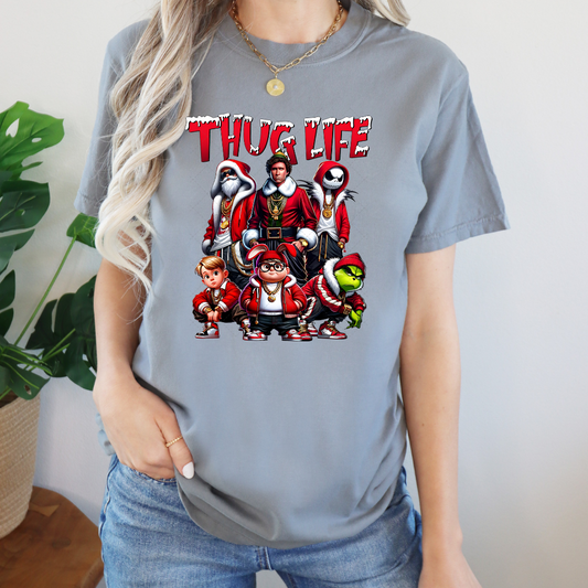 Thug Life Christmas Hoodie Character Transfer