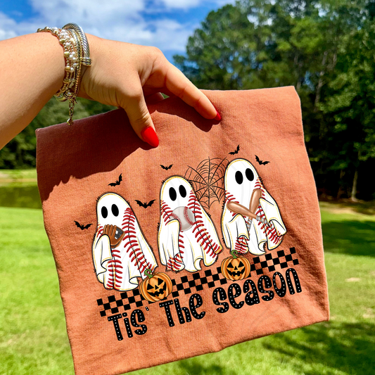 Tis The Season Baseball Ghost Transfer